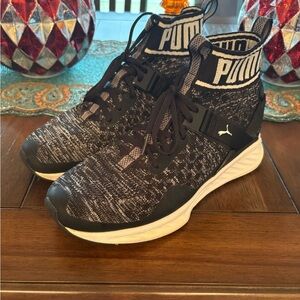 Puma Black and White Women's Sneakers